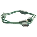 Master Electronics Master Electrician 09492ME 9 ft. Green 9 Outlet Christmas Tree Cube Tap Extension Cord 293503